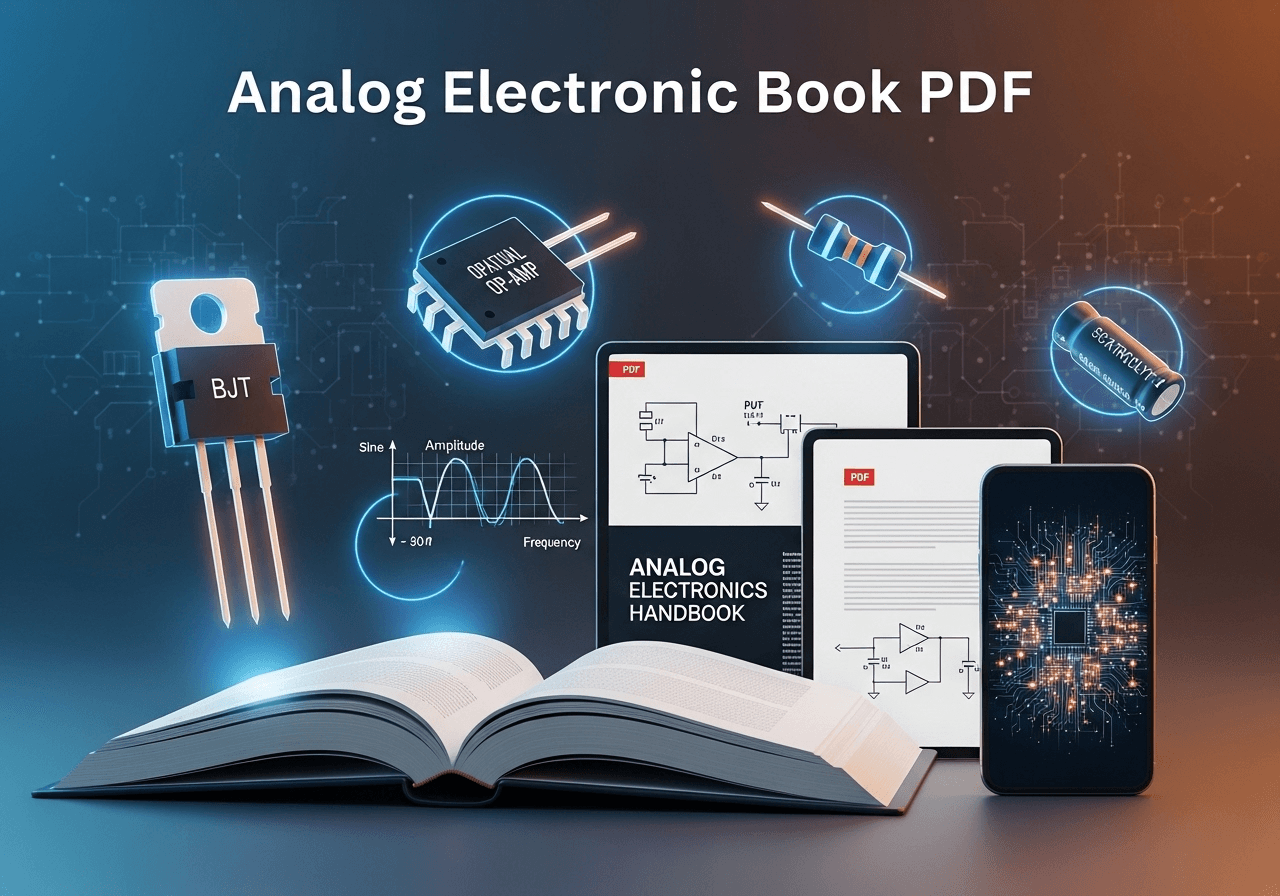 Analog Electronics theory book in PDF format for Electrical Engineering job exams