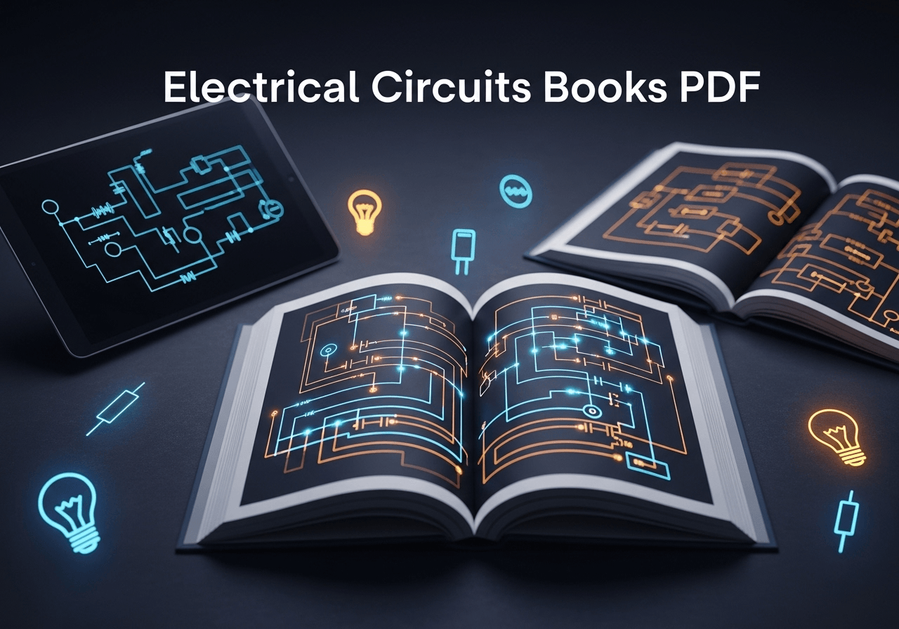 Front cover of an Electrical Circuit Book PDF for EEE job exams
